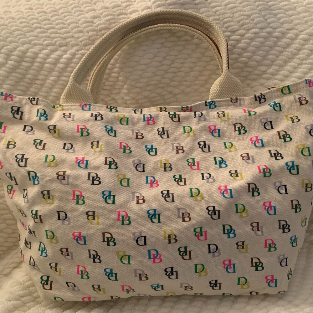 Dooney Bourke IT Recycled Canvas Tote Bag Medium